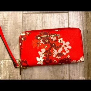 Micheal Kors Floral wallet